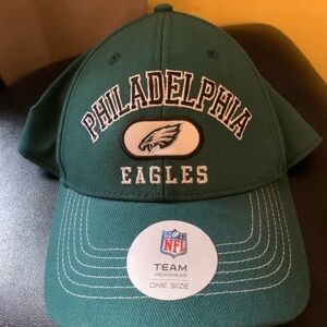 NFL Green Philadelphia Eagles Hat Structured Cap NWT SnapBack